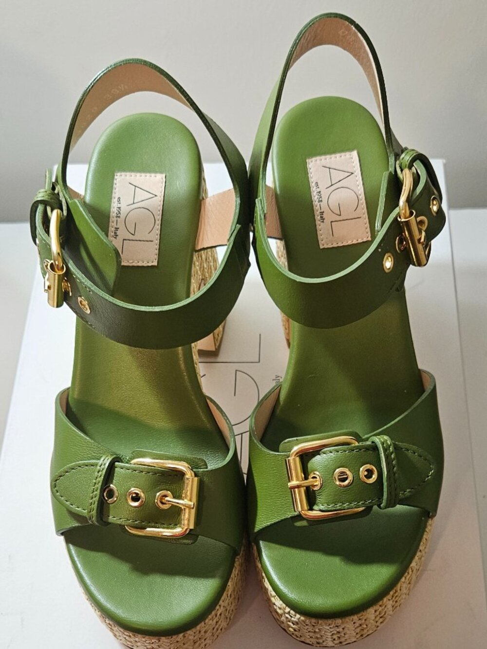 AGL platform sandals